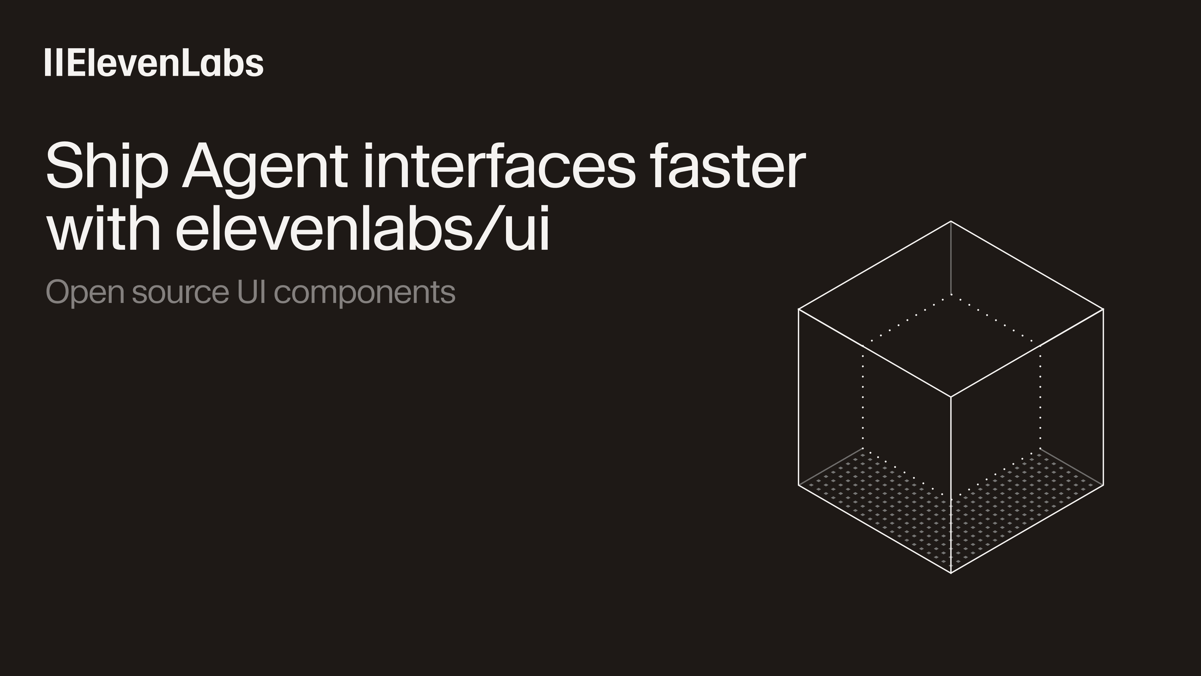 Introducing ElevenLabs UI